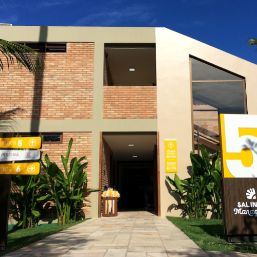 Design of the guide system for the resort of Marago de Salinas