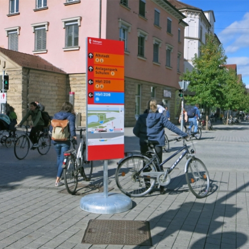 Design of the wayfinding syste