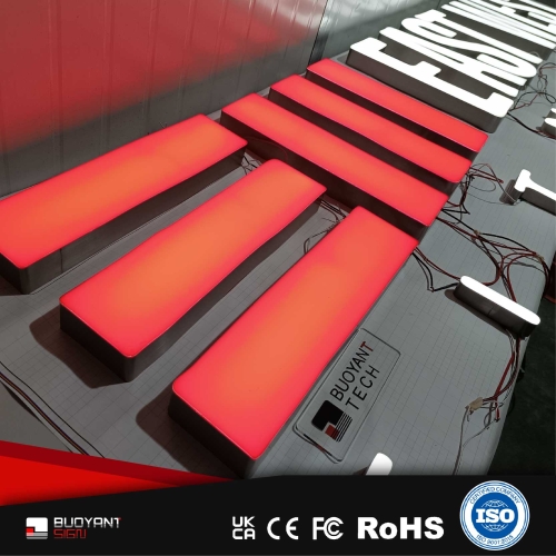 LED Rimless Frontlit Signs