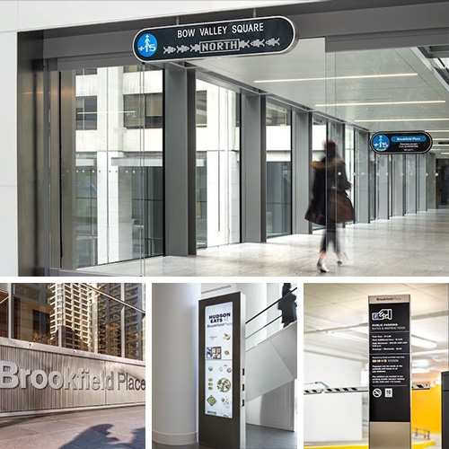 Brookfield Place Wayfinding Sy