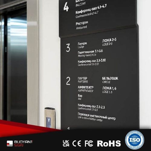 Factory-Designed Floor Elevator Hall Gui