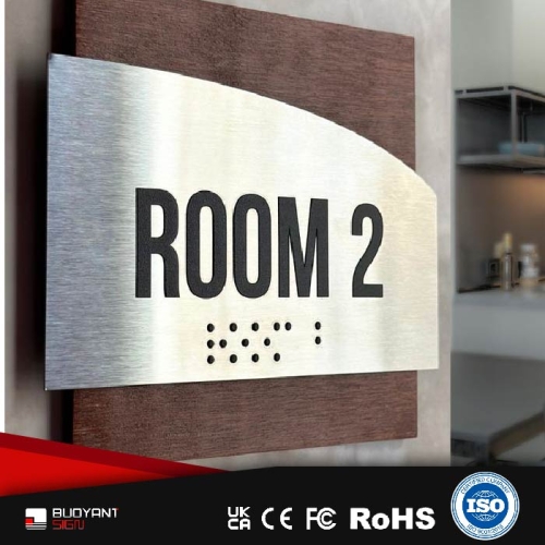 Factory-Designed Total ADA Nameplate Solution