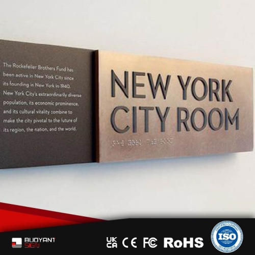 Hospital Factory-Custom ADA Department Signage
