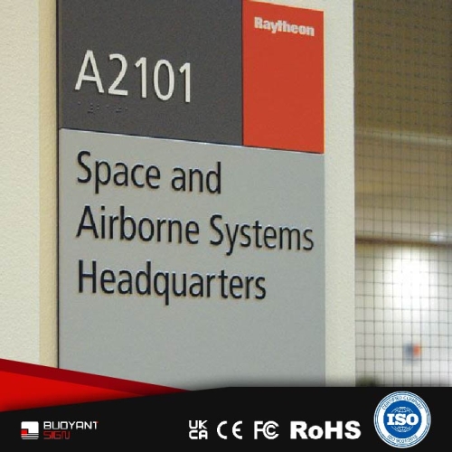 Educational Institution Factory-Tuned Metal Nameplates