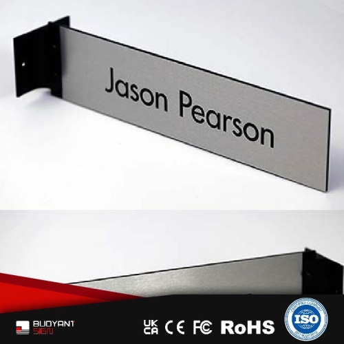 Factory-Customized Metal Department Nameplates (Full-System Integration)