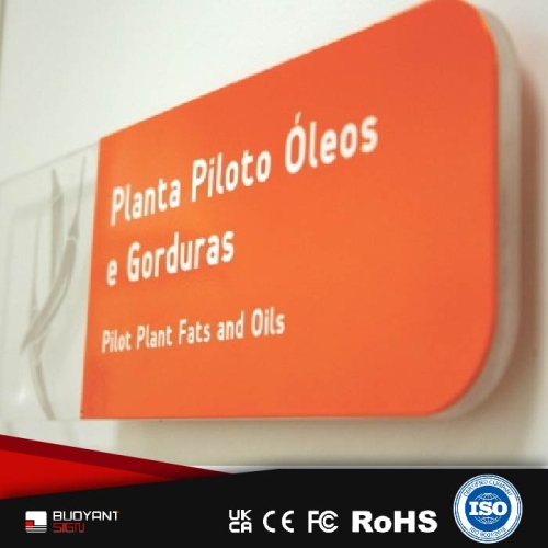 Complete Acrylic Nameplate System, Facto