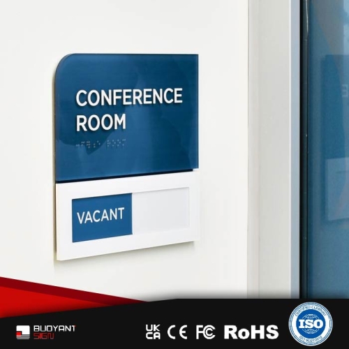 Multi-Layer Acrylic Stacked Signage Syst