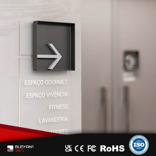 Bespoke by Factory: Backlit Acrylic ADA Signage System