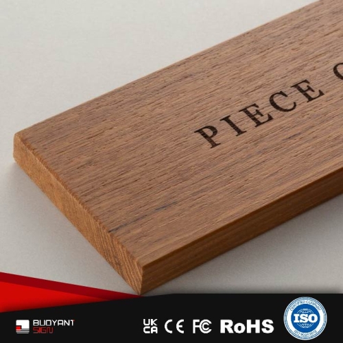 Full-System Wooden Signage by Factory Customization