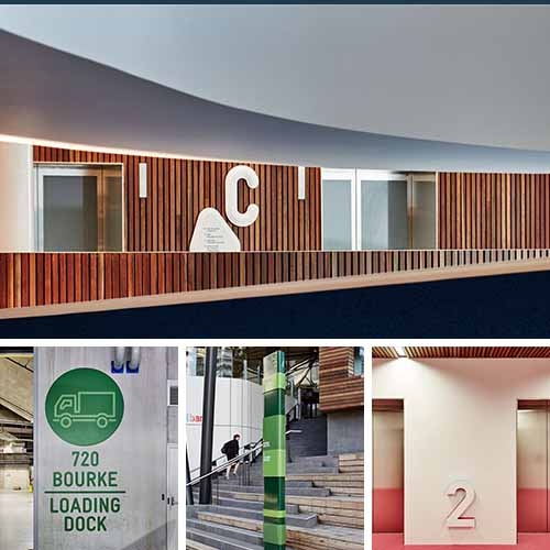 Medibank Singapore Environmental Wayfinding System Design