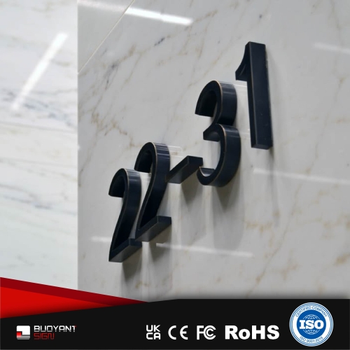 Factory-Customized Hollow solid Room Signs (Bulk Order)