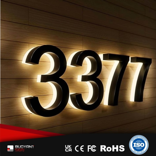 Industrial-Scale LED Room Plates by Fact