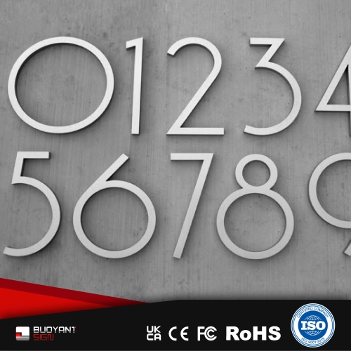 Factory-Bulk Solid Wood Room Number Plat