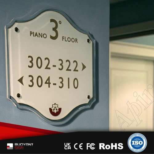 Factory Direct Acrylic Door Panels Customization Long-term Supply