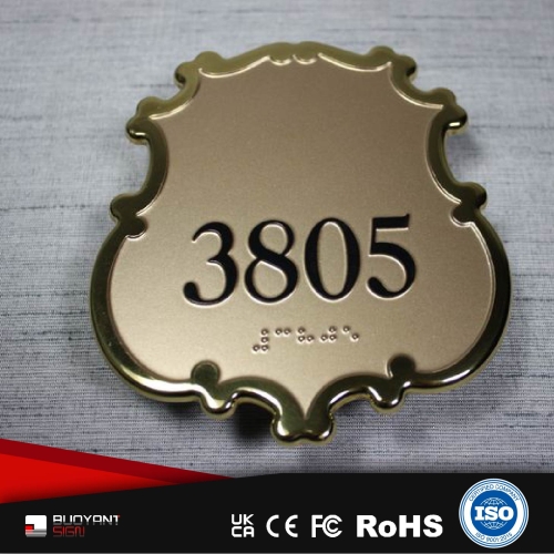 Factory Direct Vintage House Number Plat