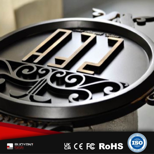 Vintage House Number Plates Customizatio