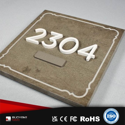 Factory Direct Vintage House Number Plat